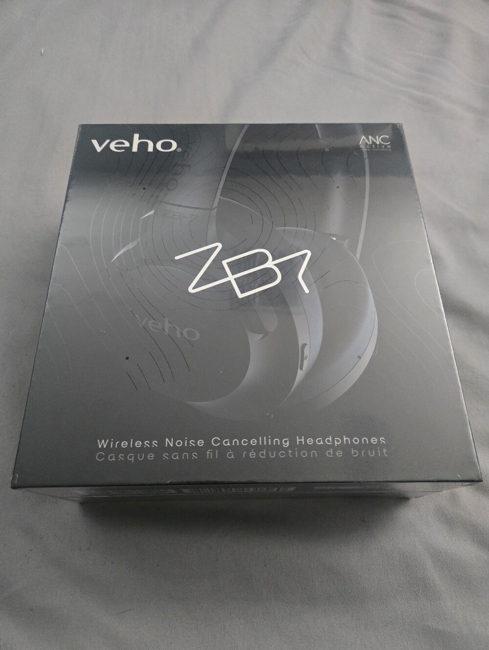 Veho ZB1 Wireless Noise Cancelling Headphones - Black